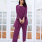 Plum Georgette