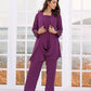 Plum Georgette